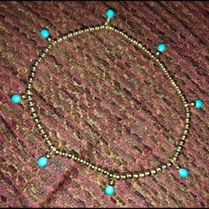 New stretch anklet or bracelet for larger wrist.